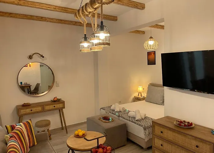 Cocoonut Studio, Town Of Naxos Island, By Naxosvibe Апартаменты *